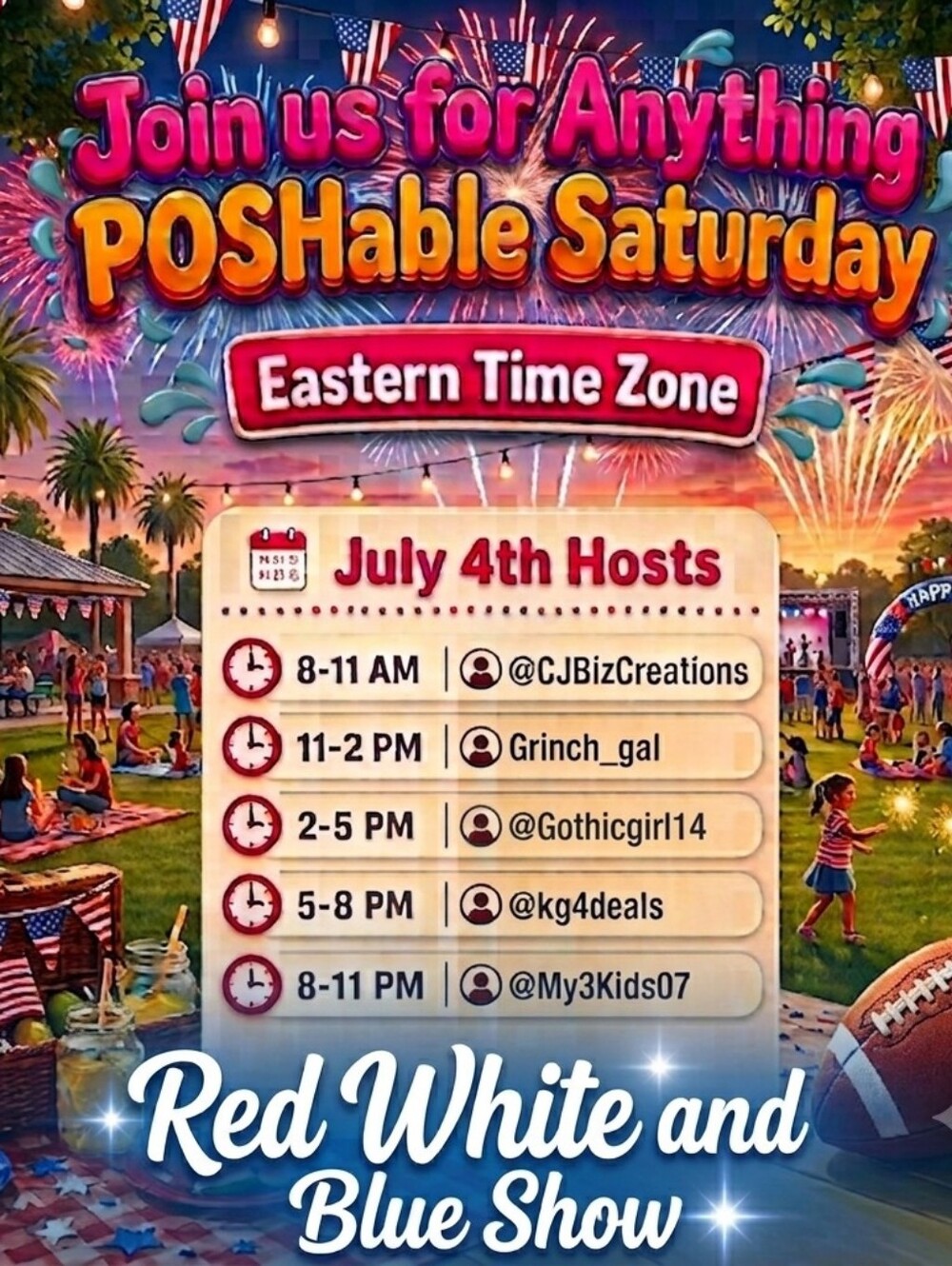 Anything POSHable!  Saturday Train Share Show - All Day Coast to Coast Hosts - Picture 12 of 13